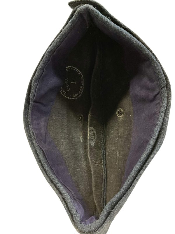 WW2 Canadian RCAF Wedge Cap Size 7 Dated 1943 - Image 5